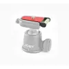 Tripod Head Joby QR Plate 3K Black Red ABS Stainless Steel TPE 1/4 inch