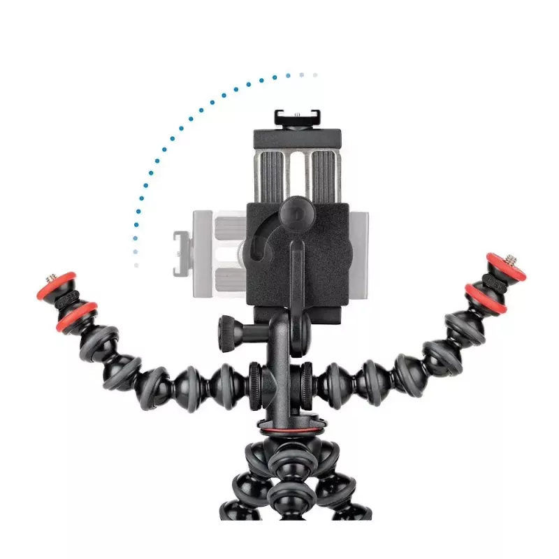 Joby GorillaPod Mobile Vlogging Kit Joby JB01645-BWW 3 legs 540g Black Red