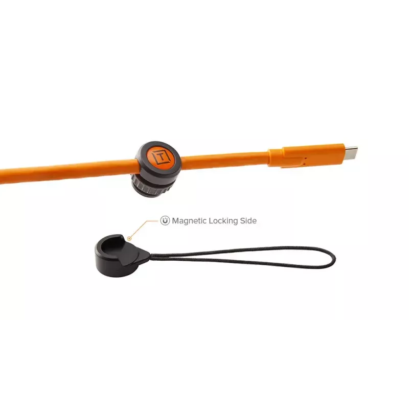Cable holder Tether Tools TetherGuard TG020 Universal Black Orange 2 pcs