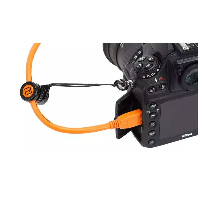 Cable holder Tether Tools TetherGuard TG020 Universal Black Orange 2 pcs