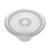 Grip PopSockets PlantCore by Popsockets — universal phone grip, grey translucent, 38.8×7.7 mm