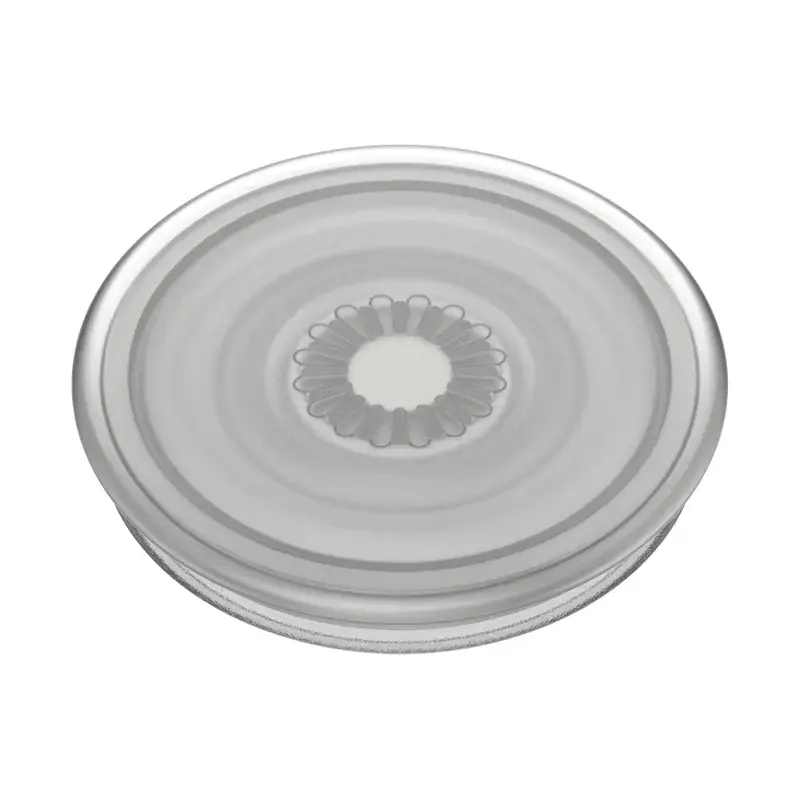 Grip PopSockets PlantCore by Popsockets — universal phone grip, grey translucent, 38.8×7.7 mm