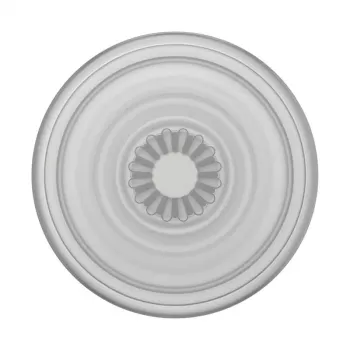 Grip PopSockets PlantCore by Popsockets — universal phone grip, grey translucent, 38.8×7.7 mm