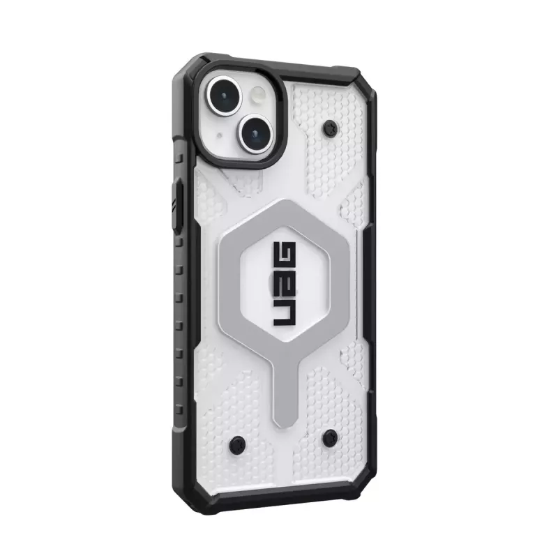 Cover Urban Armor Gear 114311114343 iPhone 15 Plus 17 cm Black Transparent