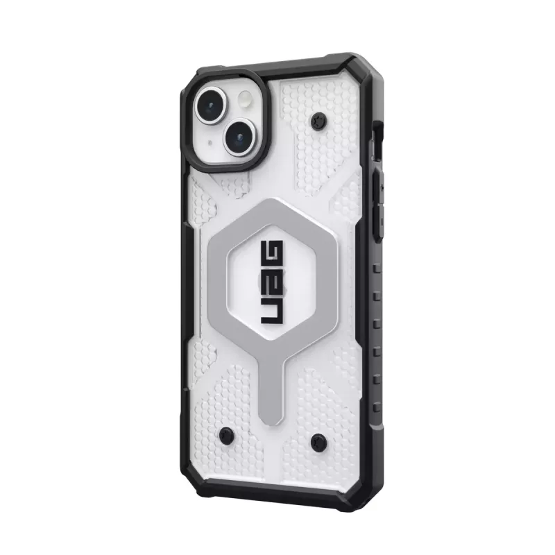 Cover Urban Armor Gear 114311114343 iPhone 15 Plus 17 cm Black Transparent