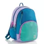 School backpack MIQUELRIUS MR19342 — blue/green, sport style, 27 L, 3 compartments