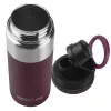 Thermal flask asobu Alpine Flask Hiking 530 ml stainless steel Burgundy, 235 mm height, 7.6 cm diameter