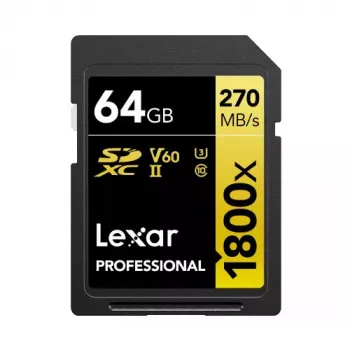 Memory Card Lexar 64GB SDXC UHS-II LSD1800064G-BNNNG