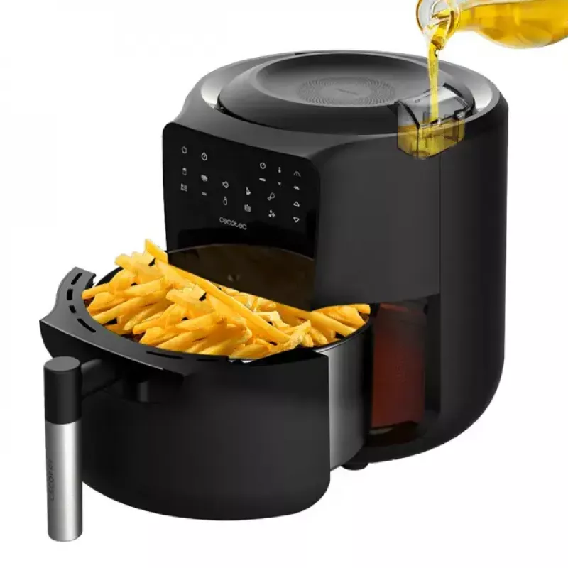 Low fat fryer Cecotec 03300 5.5 L 1550 W Black