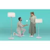 Table lamp Newgarden LOLA SLIM 30 2 W LED Brass