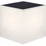 Solar wall light NewGarden LUMWLC012XXSPNW — compact 12×12×12 in solar-powered outdoor fixture