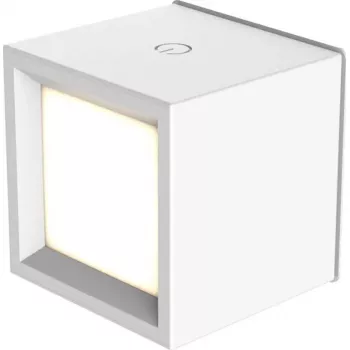 Outdoor Battery-Powered Garden Light NewGarden LUMBOX080BXWLNW White