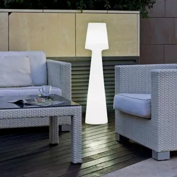 Rechargeable LED Battery Lamp NewGarden Lola 110 RGB White Light – portable indoor/outdoor lighting