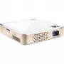 Projector Kodak Luma 150 Wi‑Fi White‑Gold, portable LED pico projector with wireless connectivity