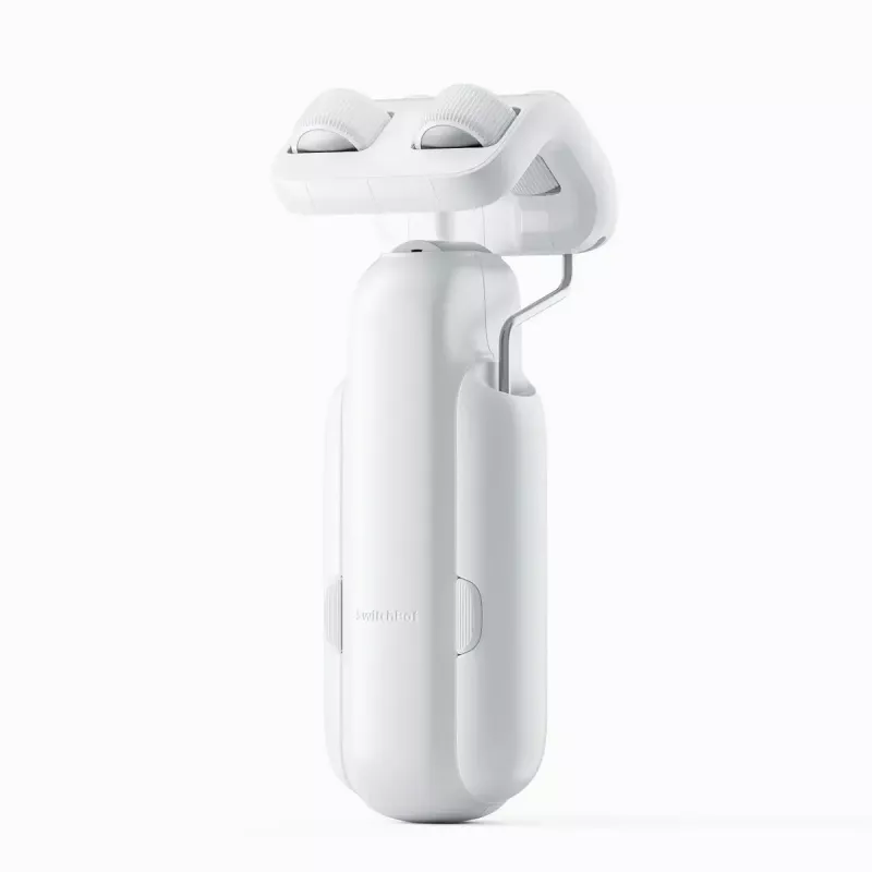Smart curtain motor SwitchBot W2400000R for U-rail (EU & UK) — battery, USB-C, 15 kg push