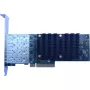 Network adapter Chelsio T540-LP-CR — 4-port 1/10GbE SFP+ low-profile, PCIe x8 Gen3, 32K connections