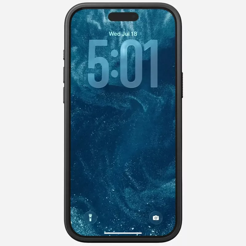 Phone cover Nomad Modern for iPhone 17 Pro Max, fits up to 17.5 cm (6.9 inch), black
