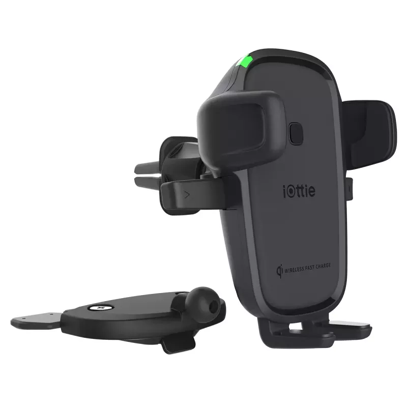 iOttie Easy One Touch 2 Smartphone Charger Black USB Wireless Fast Charging