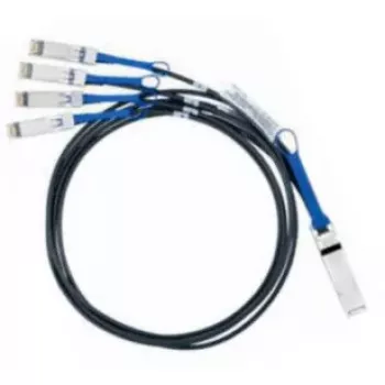 Nvidia MC2609130-001 InfiniBand/fibre optic cable 1 m QSFP 4x SFP+ Black