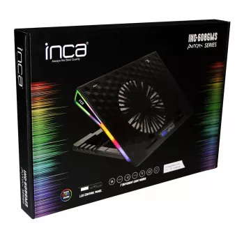 Laptop stand Inca INC-608GMS Black 43.2 cm 17 inch