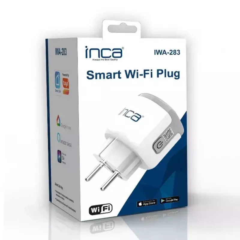 Smart Plug Inca IWA-283 Indoor Outdoor Wi-Fi 16A White
