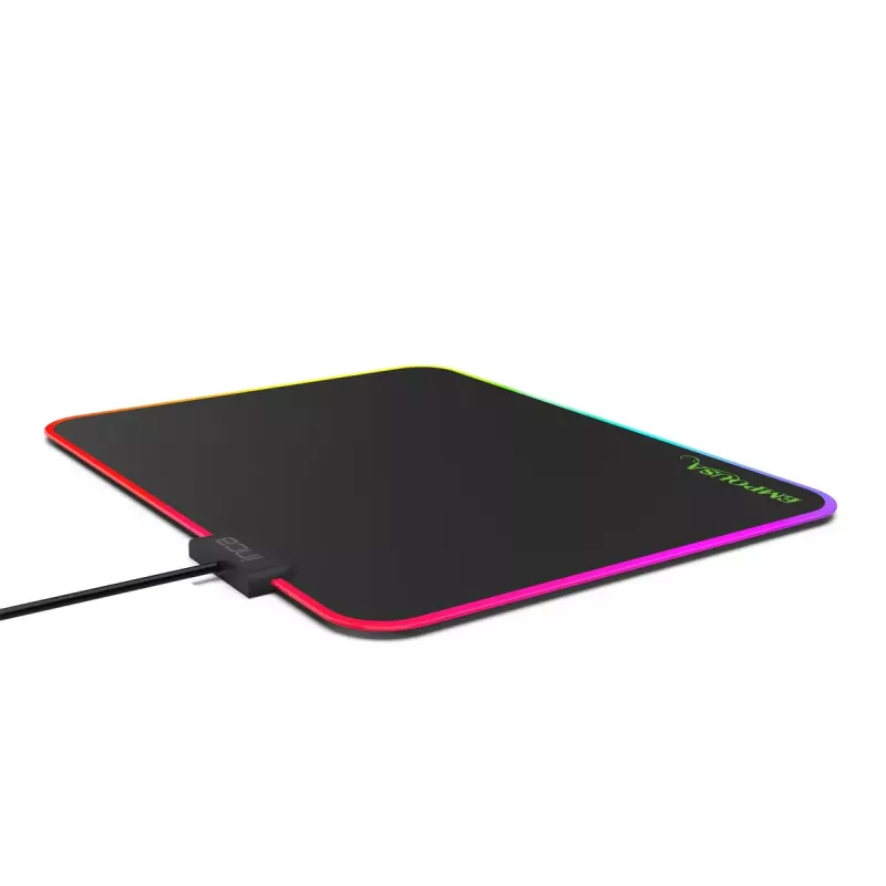 Gaming mouse pad Inca IMP-024 Black Monochromatic