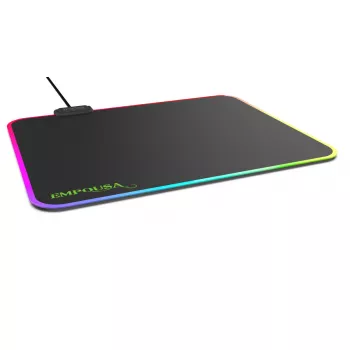 Gaming mouse pad Inca IMP-024 Black Monochromatic