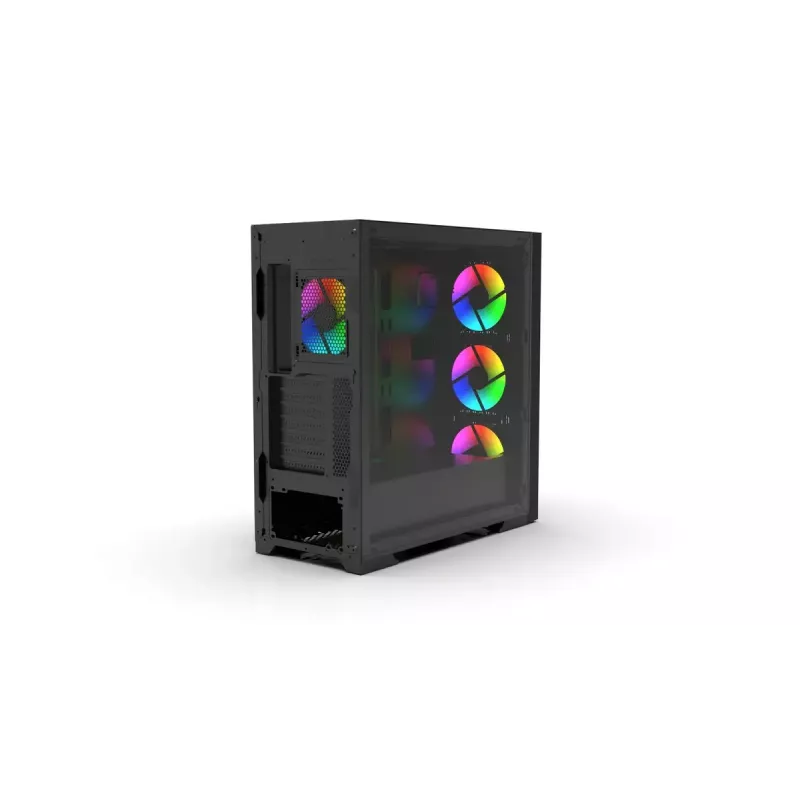 PC case Inca EMG-15XB Midi Tower Black