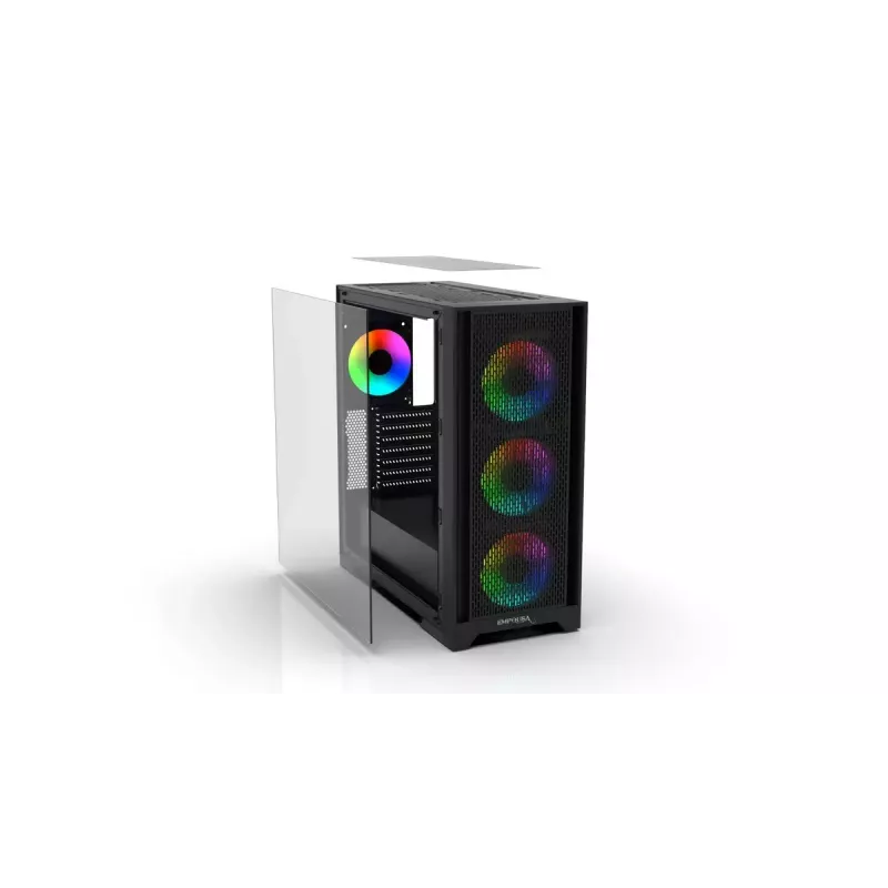 PC case Inca EMG-15XB Midi Tower Black