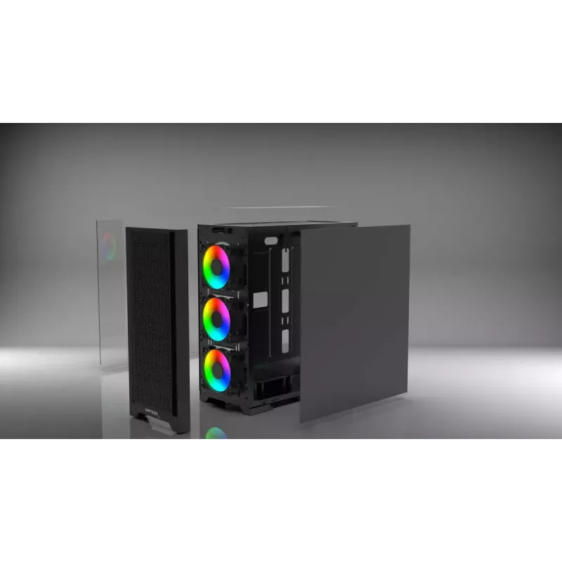 PC case Inca EMG-15XB Midi Tower Black