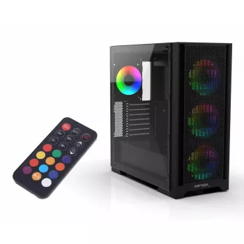 PC case Inca EMG-15XB Midi Tower Black