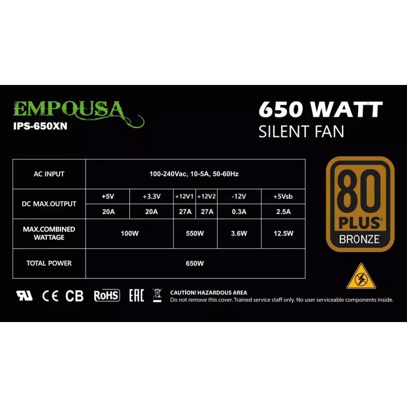 Inca IPS-650XN Power Supply Unit 650 W