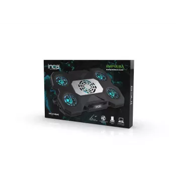 Laptop cooling pad INCA INC-614GMS ergonomic design quiet operation