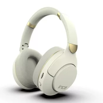 Headphones Inca IBK-503B Wireless Bluetooth White 20-20000 Hz