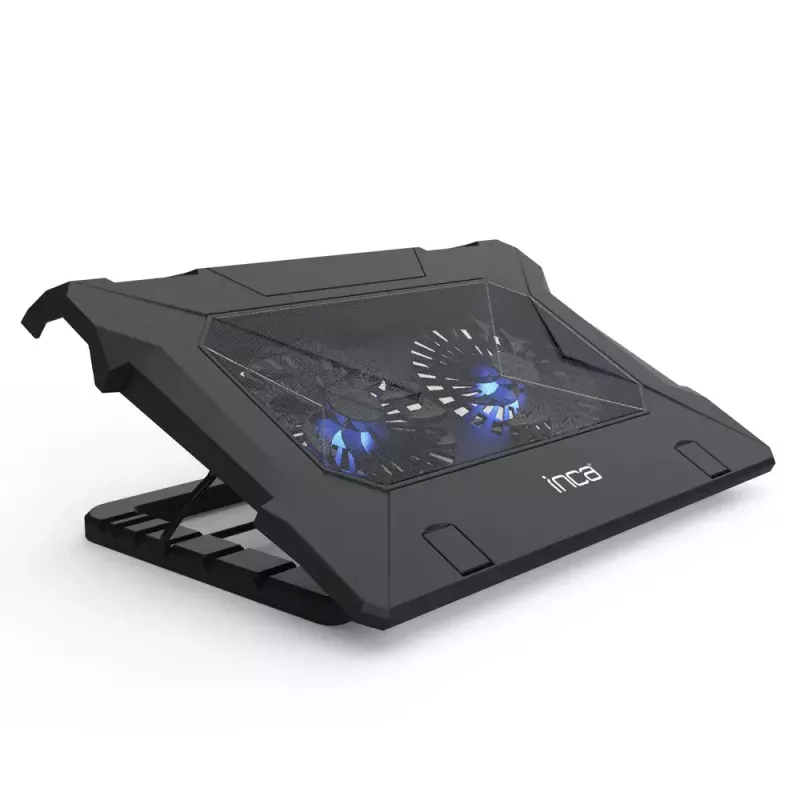 Laptop Cooling Pad Inca INC-321RX 43.2 cm 2 Fans Black