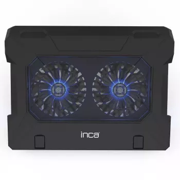Laptop Cooling Pad Inca INC-321RX 43.2 cm 2 Fans Black