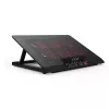 Laptop Cooling Pad Inca INC-601GMS 43.2 cm 6 Fans USB Black