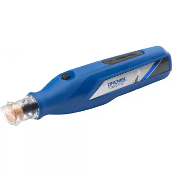 Pet nail care set Dremel 7350-PET Rechargeable battery tool for trimming and filing pet nails
