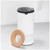 Laundry basket Brabantia 104367 Brown White Height 665 mm Diameter 30 cm