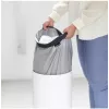 Laundry basket Brabantia 104367 Brown White Height 665 mm Diameter 30 cm