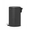 Brabantia Newicon Pedal Bin 20 L, Mineral Infinite Grey, 114182