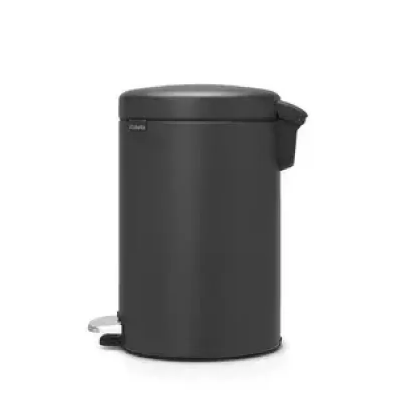 Brabantia Newicon Pedal Bin 20 L, Mineral Infinite Grey, 114182