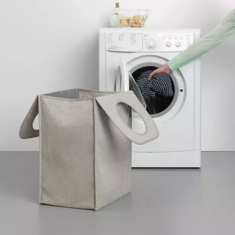 Laundry Basket Brabantia 120367 55L Rectangular Grey