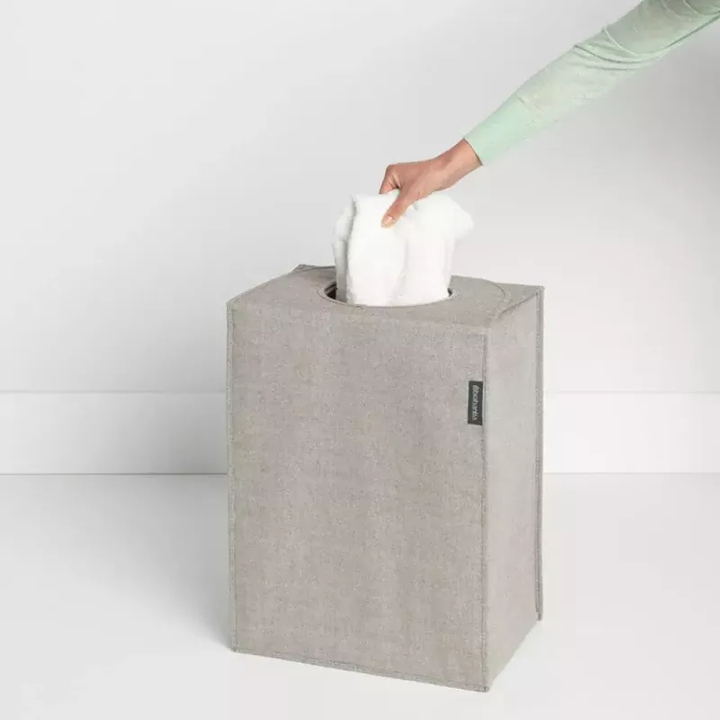 Laundry Basket Brabantia 120367 55L Rectangular Grey