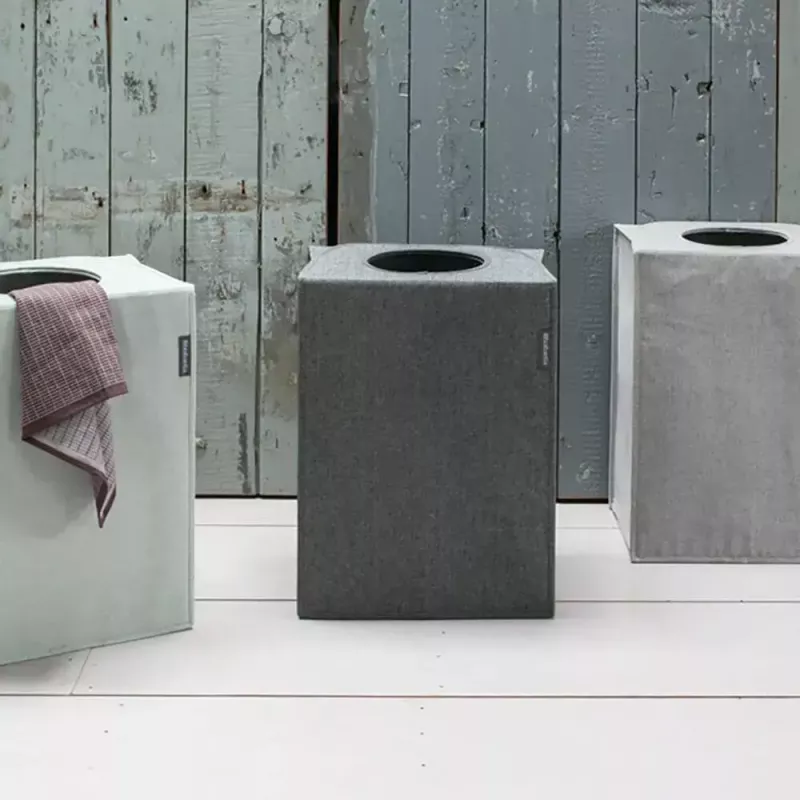 Laundry Basket Brabantia 120367 55L Rectangular Grey