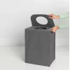 Laundry basket Brabantia 120381 55 L Rectangular Black