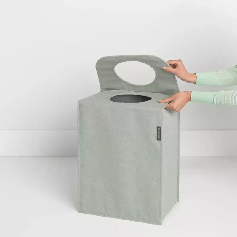Laundry Basket Brabantia 120404 55L Rectangular Green