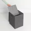 Laundry Basket Brabantia 120442 35L Rectangular Black