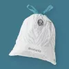 Trash bags BRABANTIA 137846, 45 L capacity, white, pack of 40
