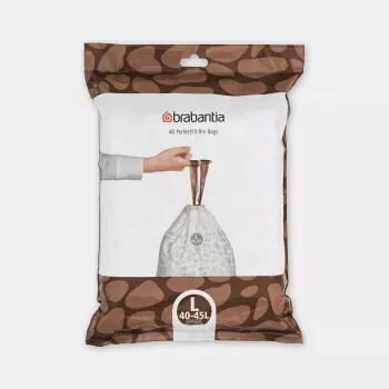Trash bags BRABANTIA 138645 for 40–45 L bins, pack of 40